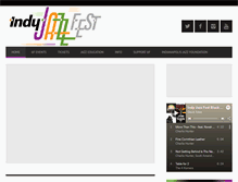 Tablet Screenshot of indyjazzfest.net